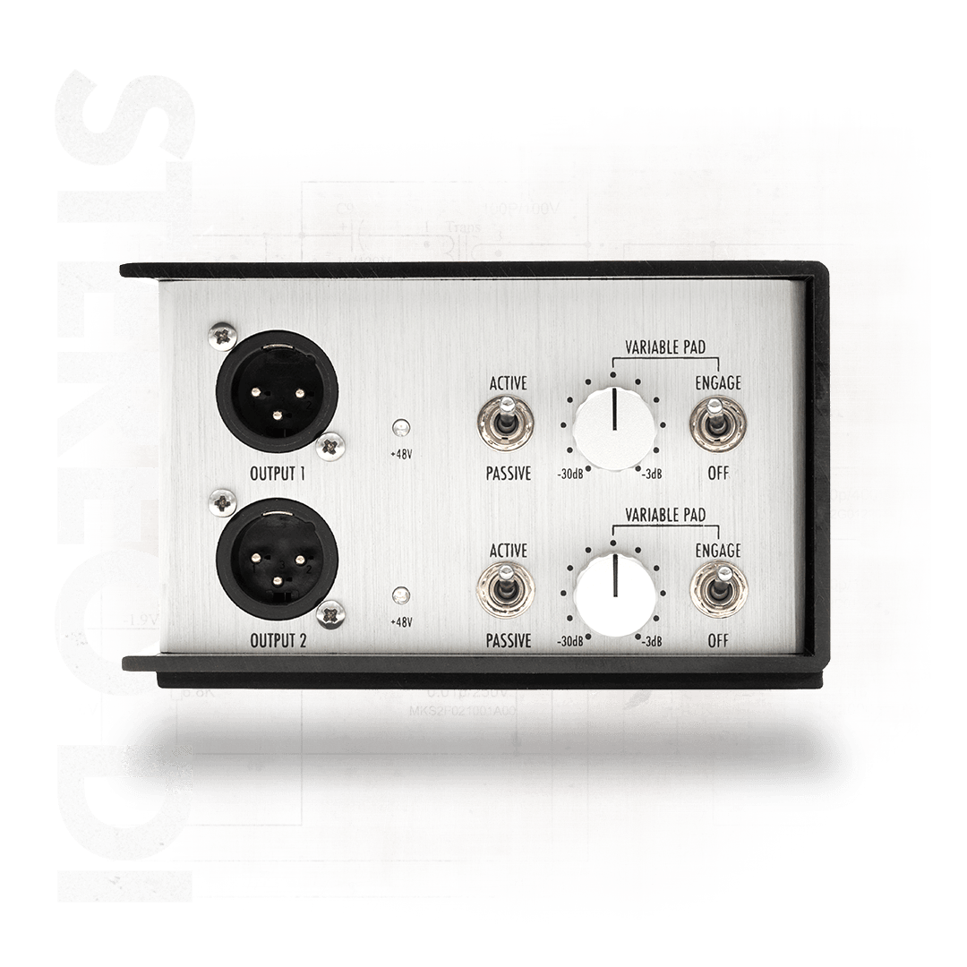 WA-DI-A2 Stereo Direct Box