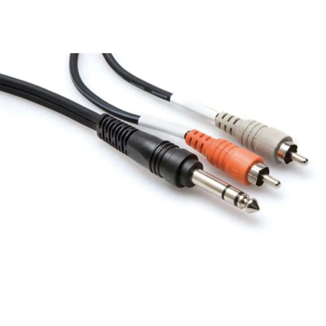 1/4'' TRS (M) - Dual RCA (M) Insert Kablo (TRS-202)