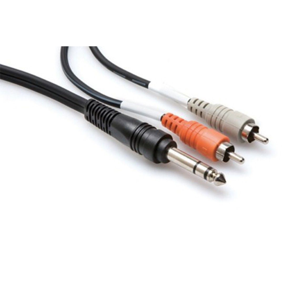 1/4'' TRS (M) - Dual RCA (M) Insert Kablo 3 m (TRS-203)