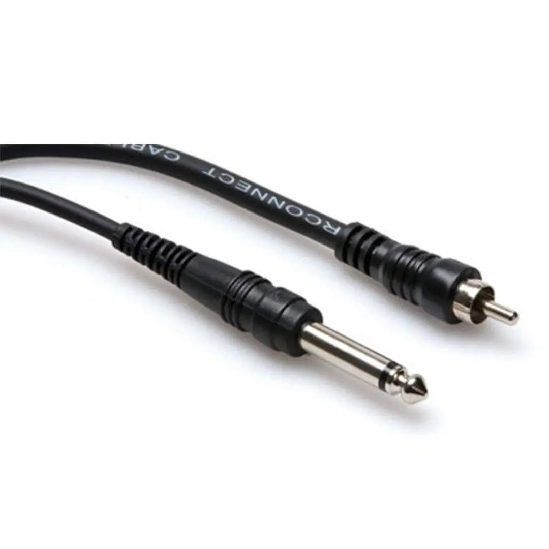1/4'' TS (M) - RCA (M) Balanssız Kablo 1.5 m (CPR-105)