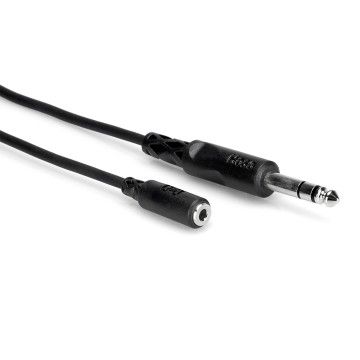 3.5 mm TRS (F) - 1/4" TRS (M) Kulaklık Adaptör Kablosu 3 m (MHE-310)