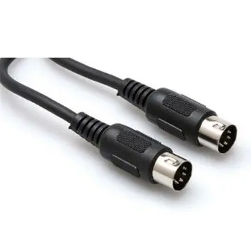 5-pin DIN (M) - 5-pin DIN (M) MIDI Kablosu 90 cm (MID-303BK)
