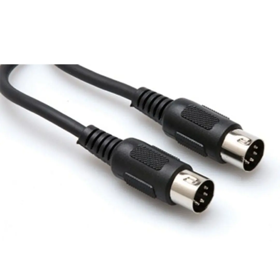 5-pin DIN (M) - 5-pin DIN (M) MIDI Kablosu 90 cm (MID-303BK)