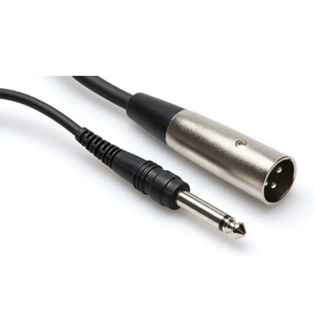 XLR (M) - 1/4'' TS (M) Balanssız Kablo 1.5 m (PXM-105)