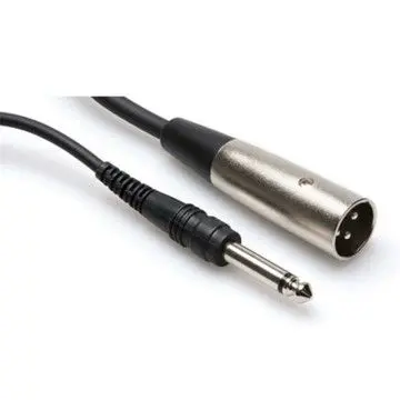 XLR (M) - 1/4'' TS (M) Balanssız Kablo 3 m (PXM-110)