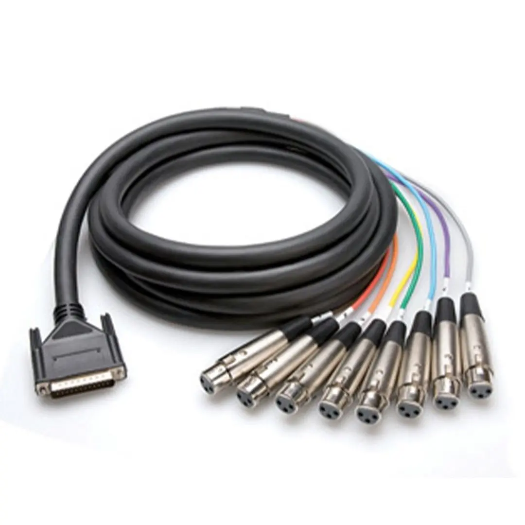 8'li DB25-XLRF Snake Kablo 3 m (DTF-803)