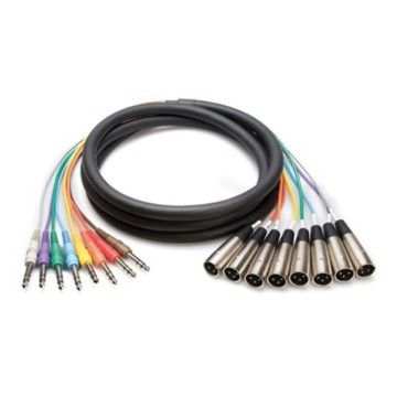 8'li TRS-XLRM Snake Kablo 5 m (STX-805M)