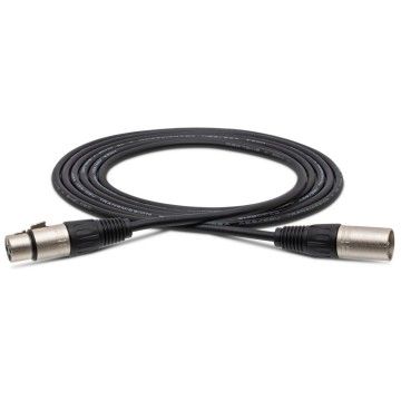 AES/EBU Kablo, Hosa XLR3F - XLR3M, 3M (EBU-010)