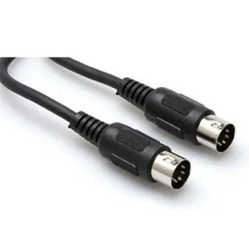5-pin DIN (M) - 5-pin DIN (M) MIDI Kablosu 30 cm (MID-301BK)