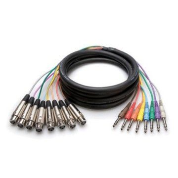8'li TRS-XLRF Snake Kablo 3 m (STX-803F)