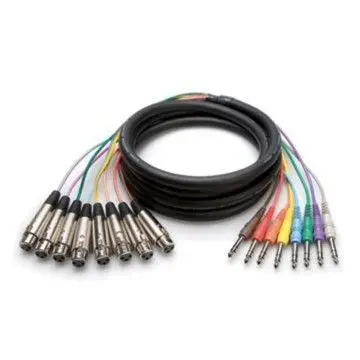 8'li TRS-XLRF Snake Kablo 2 m (STX-802F)