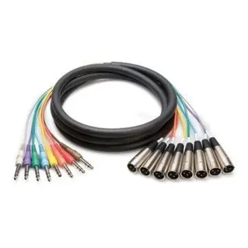 8'li TRS-XLRM Snake Kablo 7 m (STX-807M)