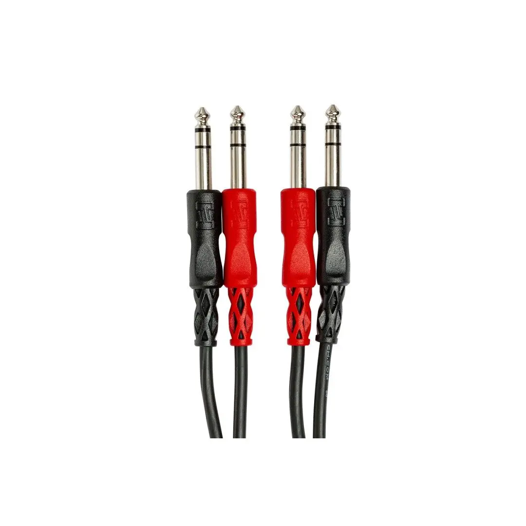 Dual 1/4" TRS (M) - 1/4" TRS (M) Balanslı Kablo 3 m (CSS-203)