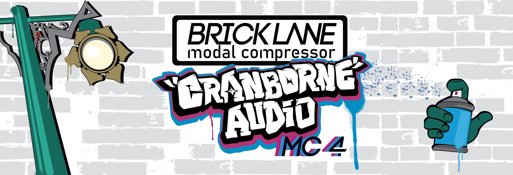 Cranborne Audio Brick Lane MC4 — 4 kanallı Modal PWM dinamik işlemci