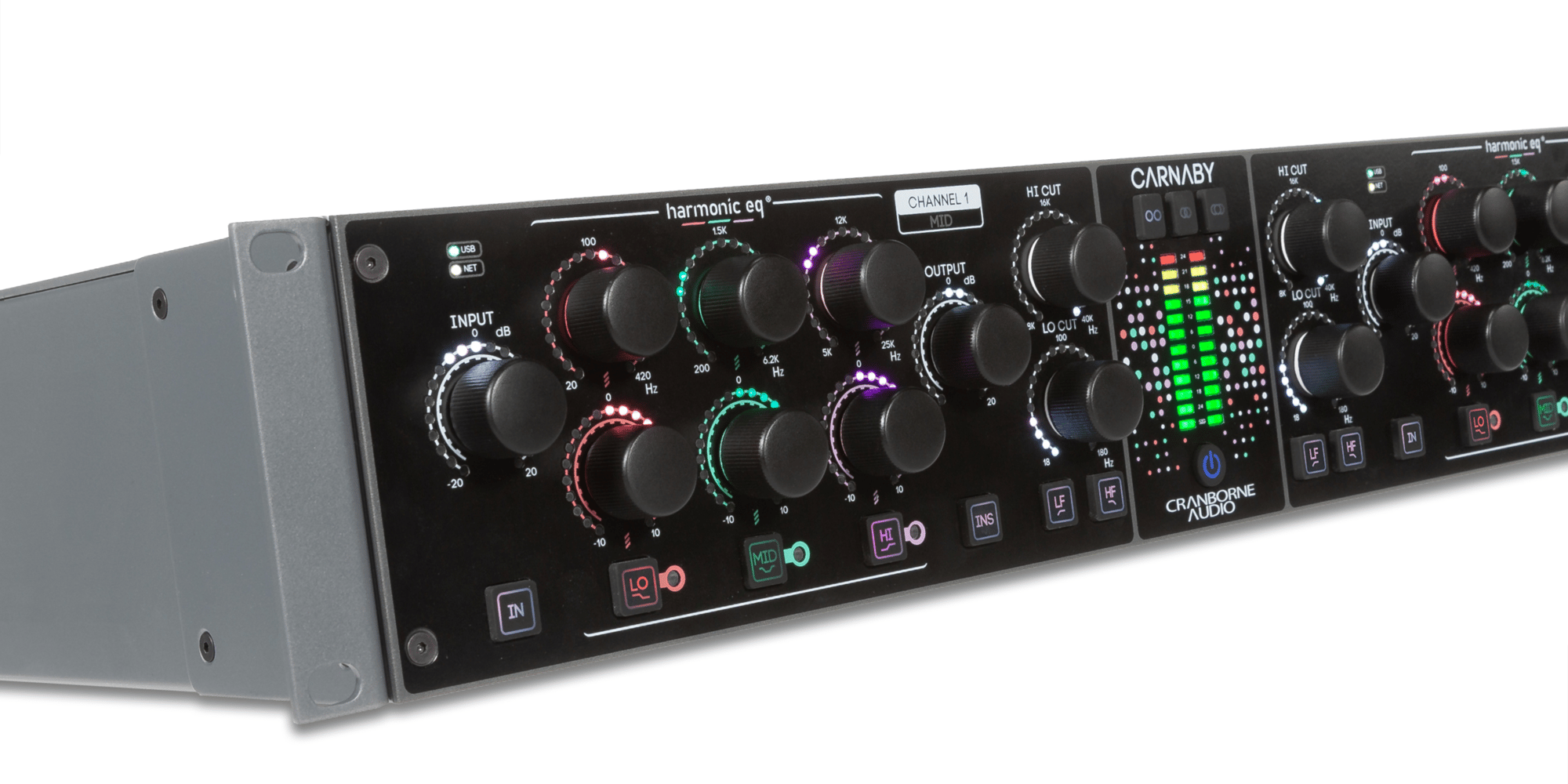 Cranborne Audio Carnaby HE2 ön panel
