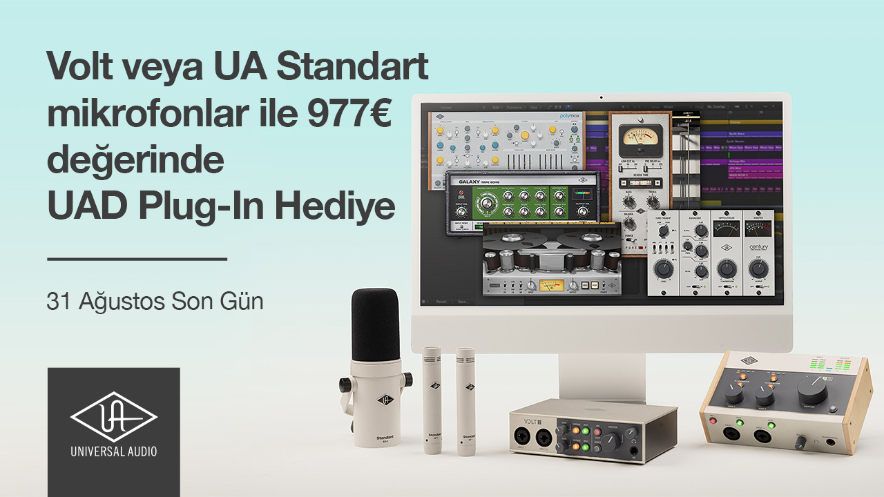Universal Audio VOLT ve Mikrofon Kampanyası