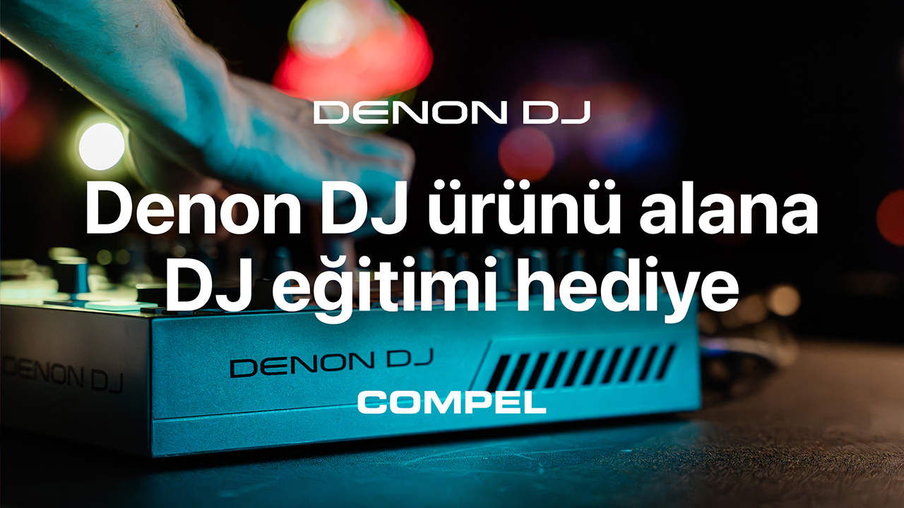 Denon DJ Ürünü Alana DJ Eğitimi Hediye