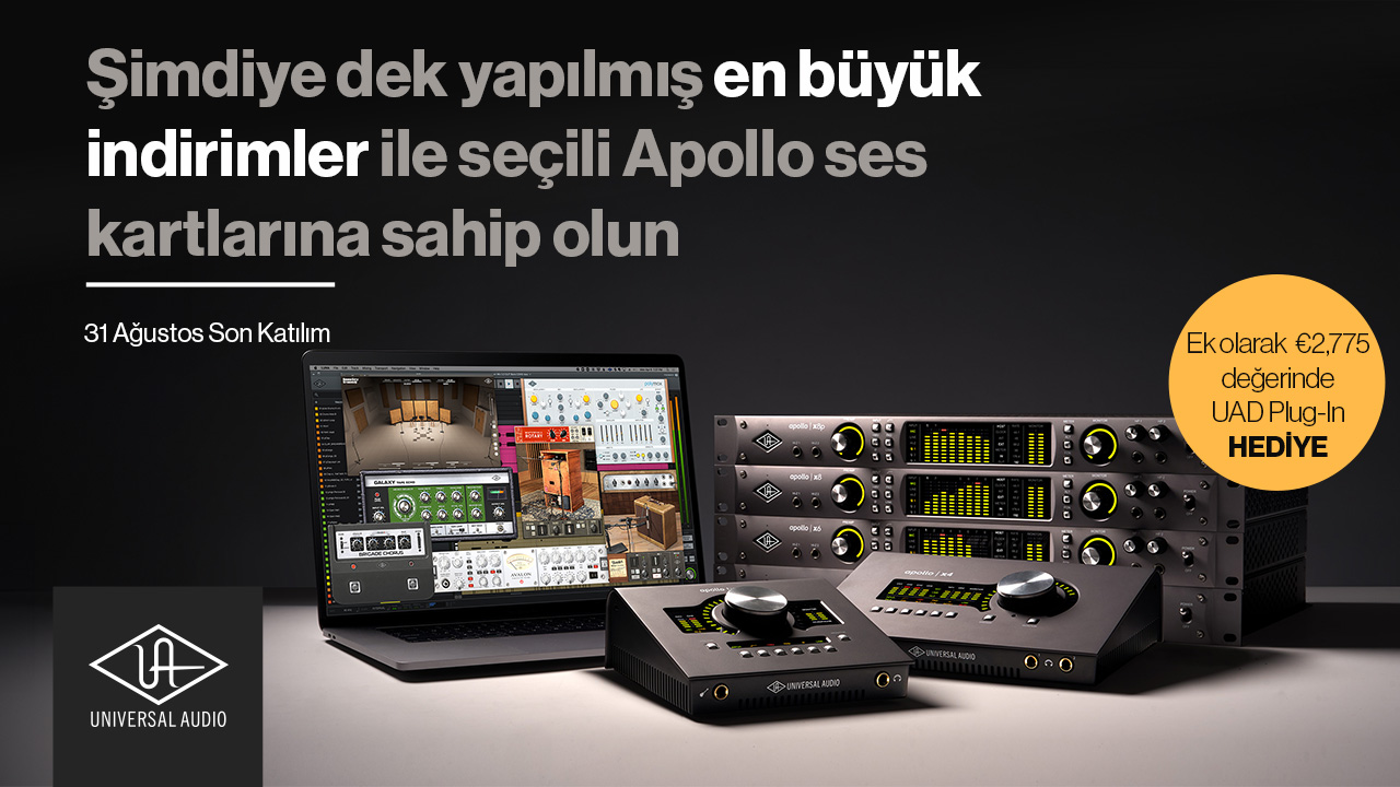 Universal Audio 2024 Apollo Kampanyası