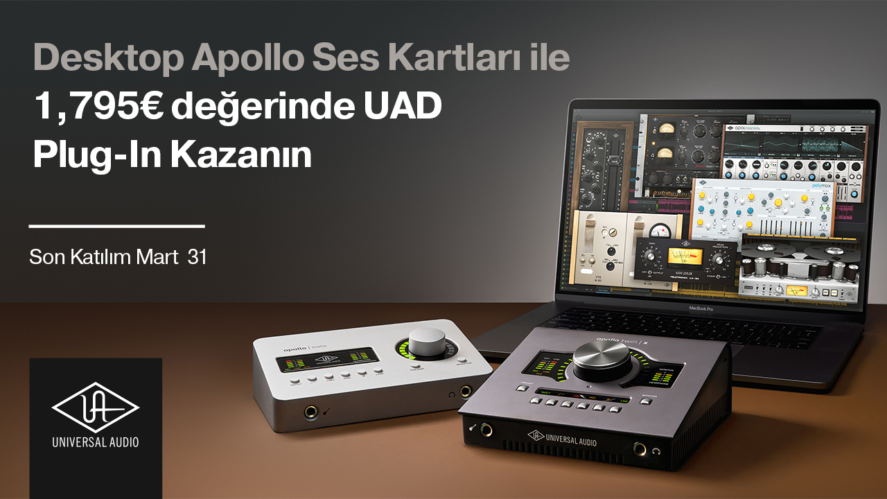 Universal Audio Apollo Desktop Kampanyası