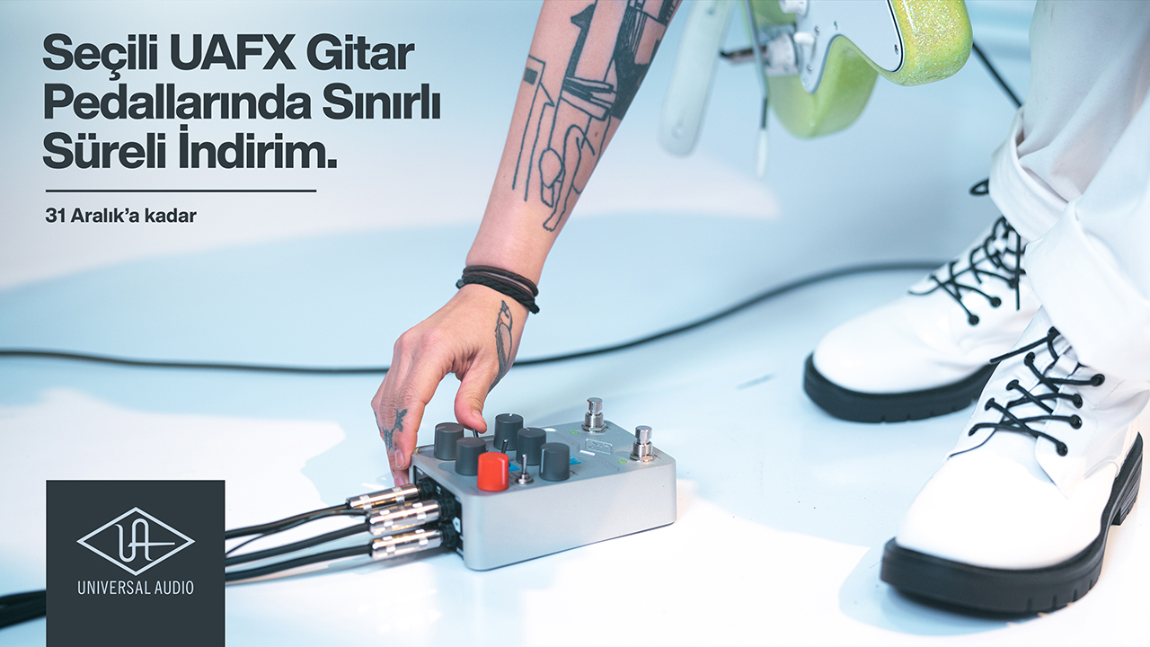 Seçili Universal Audio UAFX Gitar Pedallarında Sınırlı Süreli İndirim