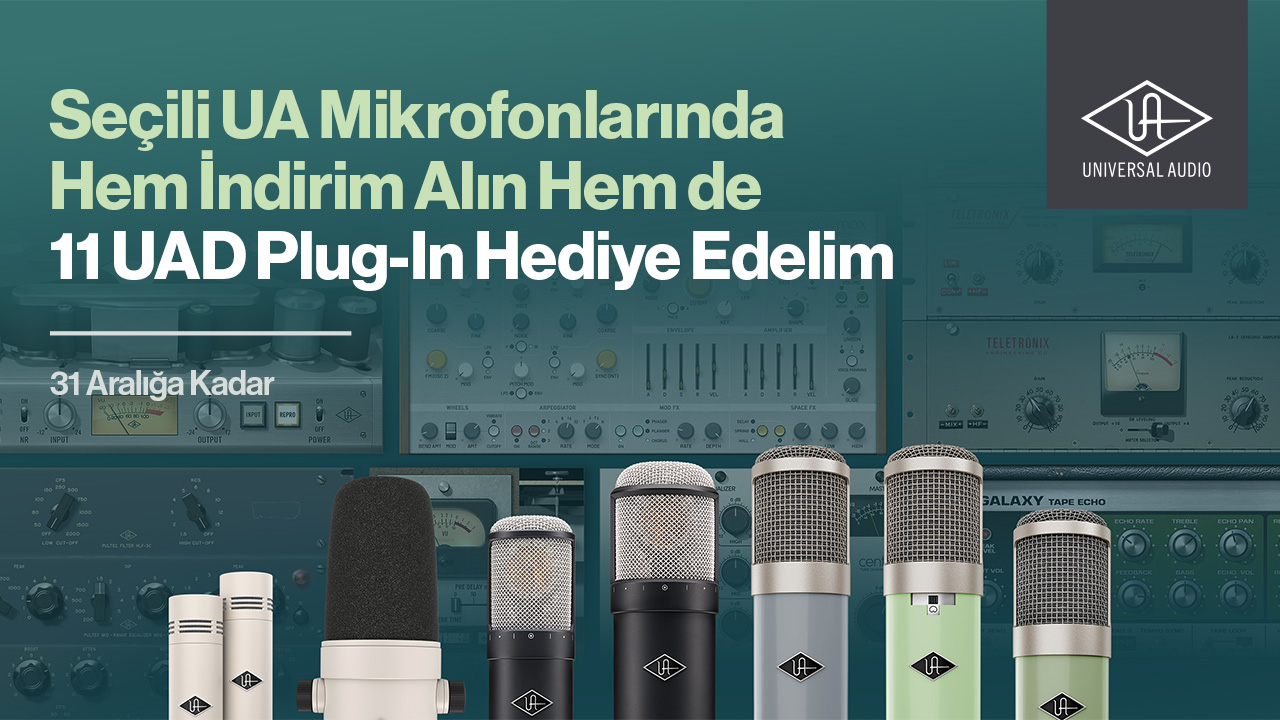 Universal Audio Mikrofonlarda Yılsonu Kampanyası