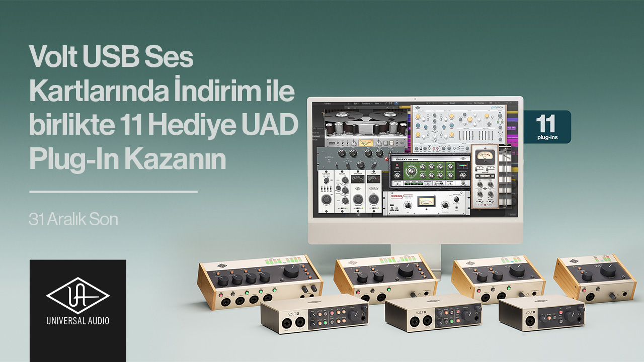 Universal Audio Volt + UAD Essentials Edition Kampanyası