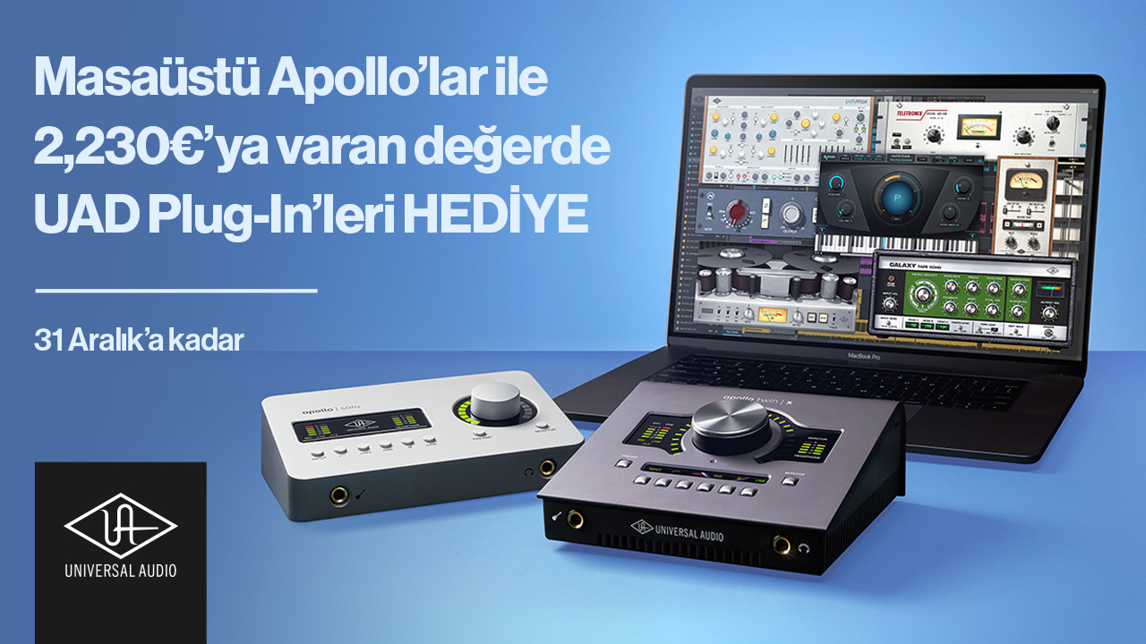 Universal Audio Apollo Masaüstü Kampanyası