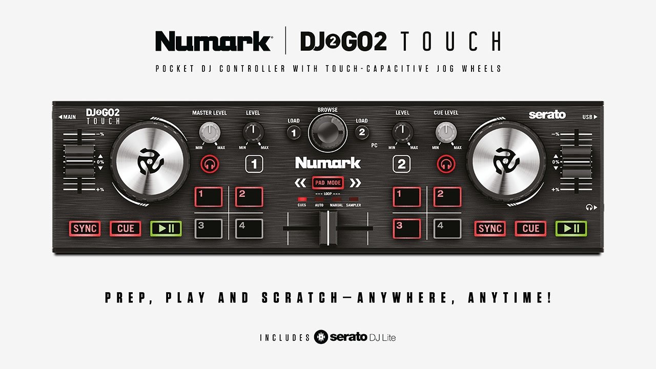 Numark DJ2GO2 Touch Stoklarımızda