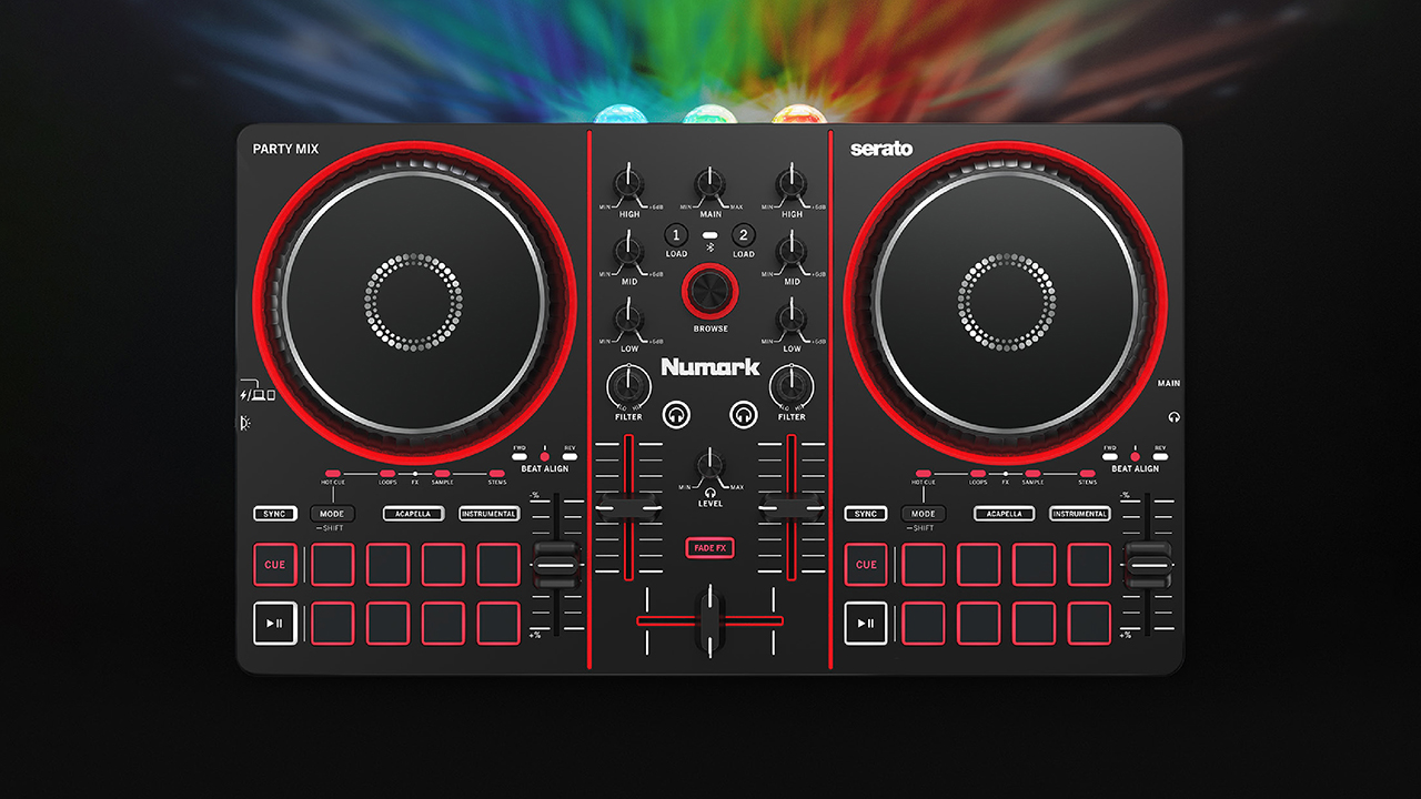 Numark Party Mix III Sepette %10 İndirimli ve HF-125 Kulaklık Hediyeli