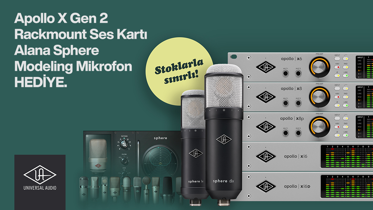 Universal Audio'dan Hediye Mikrofon